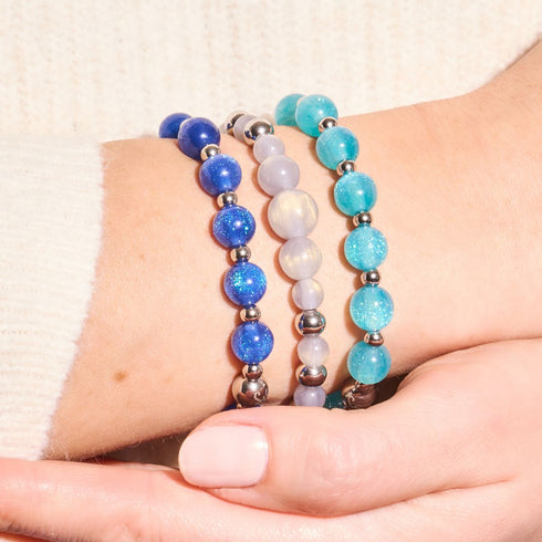 Saphir | Traumlandschaft Opal Armband
